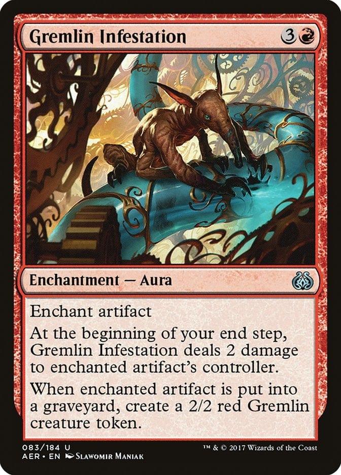Magic: The Gathering MTG Single Gremlin Infestation [Aether Revolt]