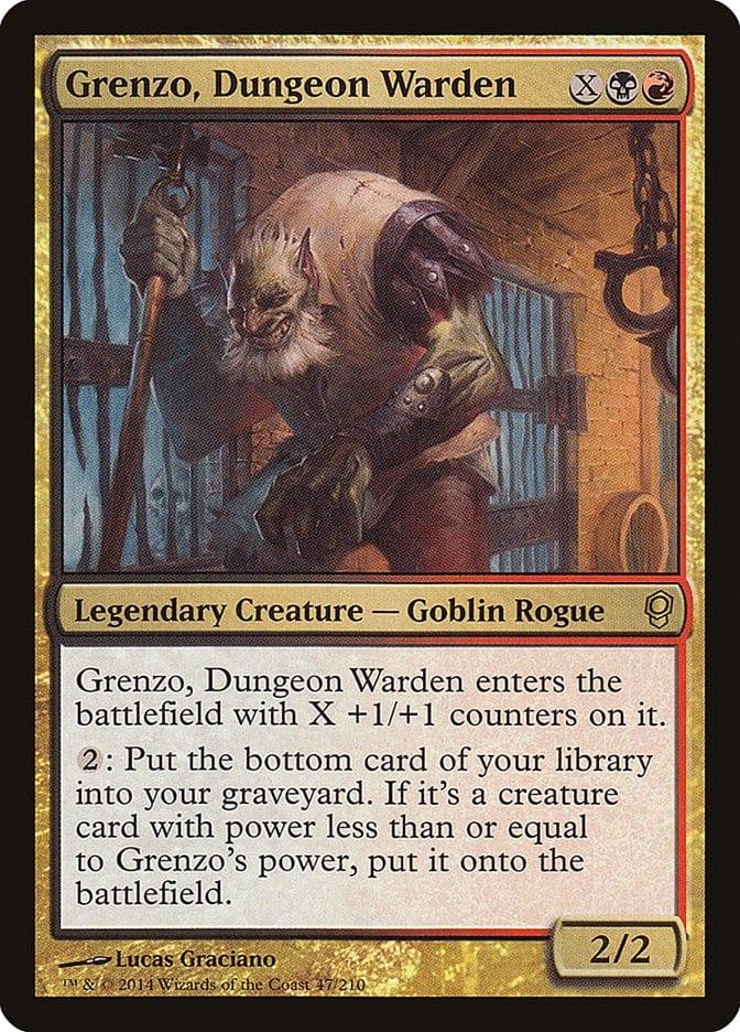 Magic: The Gathering MTG Single Grenzo, Dungeon Warden [Conspiracy]