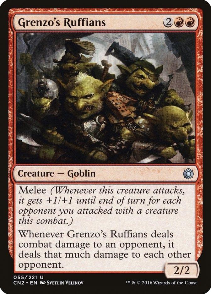 Magic: The Gathering MTG Single Grenzo's Ruffians [Conspiracy: Take the Crown]