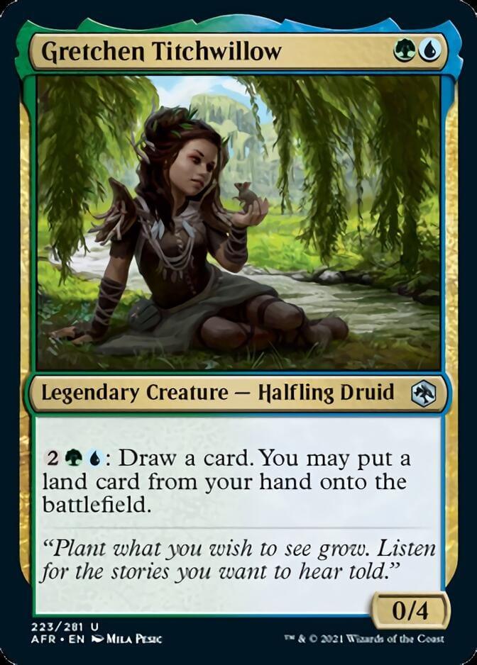 Magic: The Gathering MTG Single Gretchen Titchwillow [Dungeons & Dragons: Adventures in the Forgotten Realms]