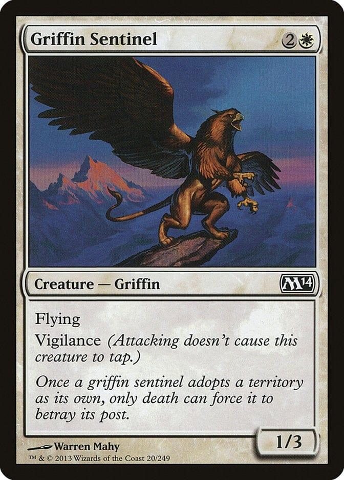 Magic: The Gathering MTG Single Griffin Sentinel [Magic 2014]