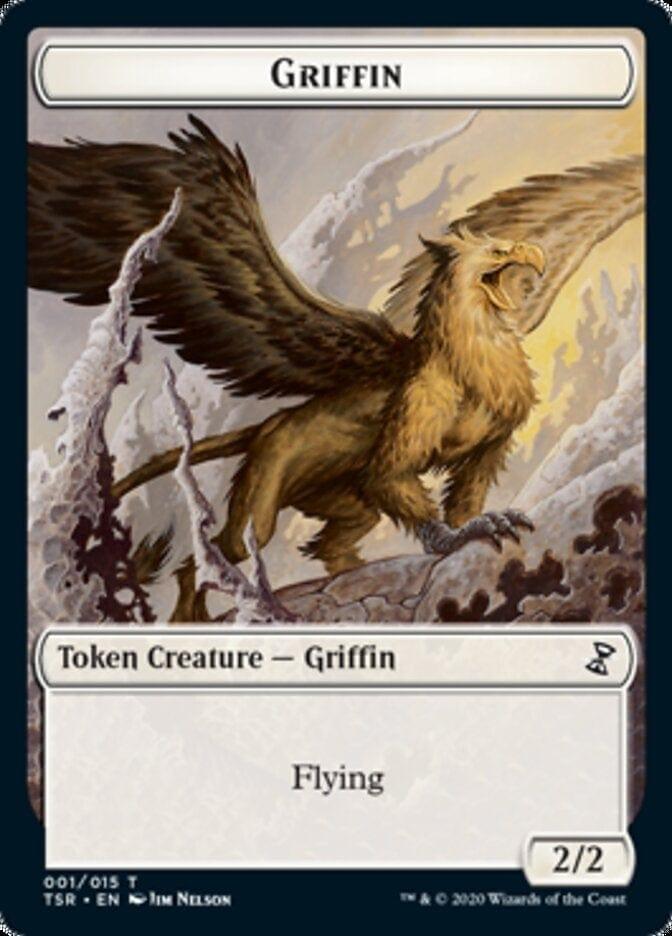 Magic: The Gathering MTG Single Griffin Token [Time Spiral Remastered Tokens]