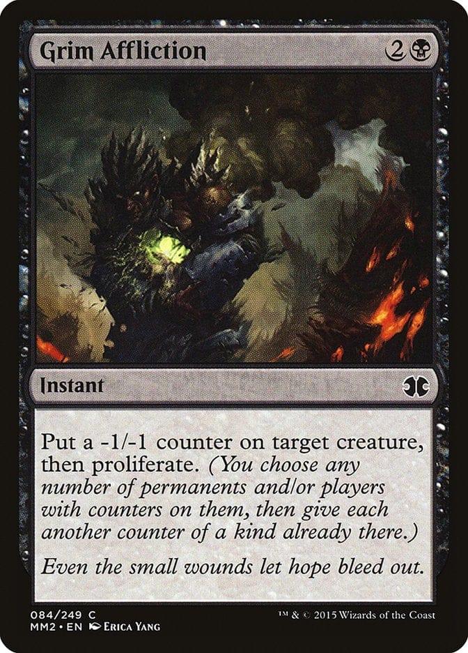 Magic: The Gathering MTG Single Grim Affliction [Modern Masters 2015]