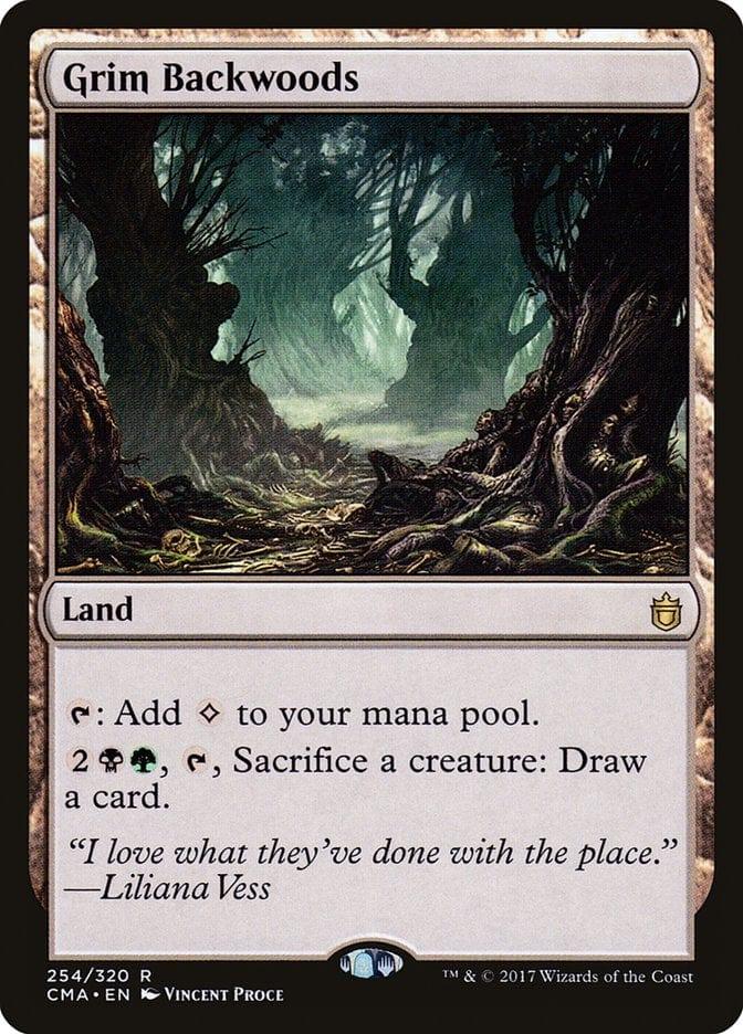 Magic: The Gathering MTG Single Grim Backwoods [Commander Anthology]