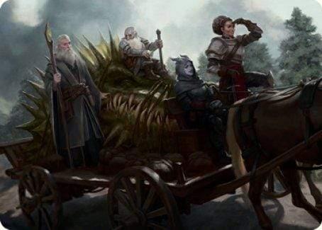 Magic: The Gathering MTG Single Grim Bounty Art Card [Dungeons & Dragons: Adventures in the Forgotten Realms Art Series]