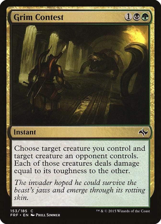Magic: The Gathering MTG Single Grim Contest [Fate Reforged]