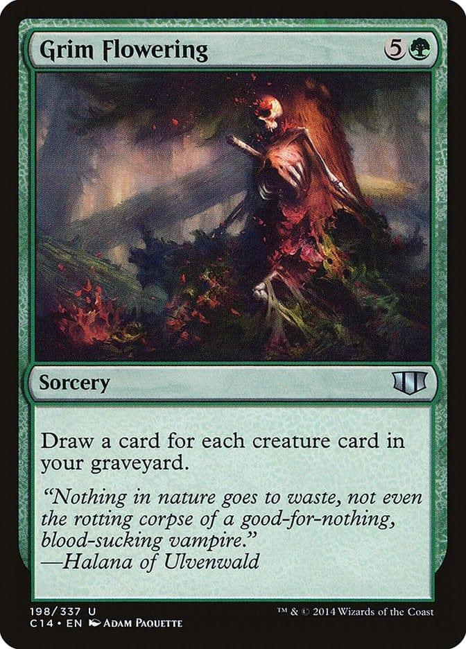Magic: The Gathering MTG Single Grim Flowering [Commander 2014]
