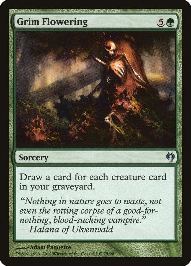 Magic: The Gathering MTG Single Grim Flowering [Duel Decks: Izzet vs. Golgari]