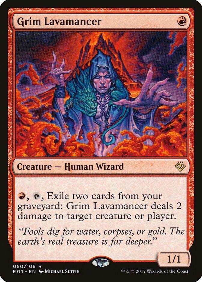 Magic: The Gathering MTG Single Grim Lavamancer [Archenemy: Nicol Bolas]