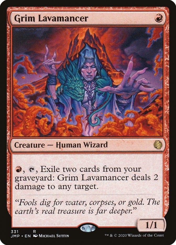 Magic: The Gathering MTG Single Grim Lavamancer [Jumpstart]