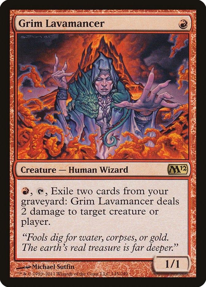 Magic: The Gathering MTG Single Grim Lavamancer [Magic 2012]