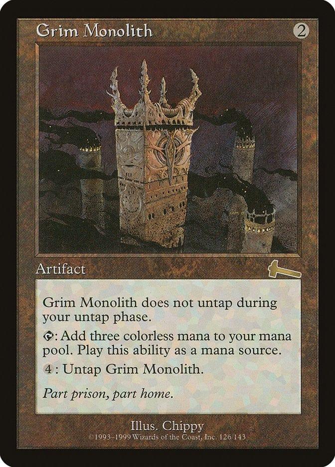 Magic: The Gathering MTG Single Grim Monolith [Urza's Legacy]