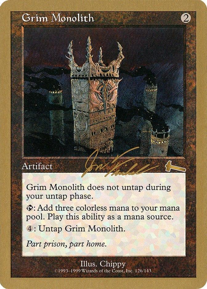 Magic: The Gathering MTG Single Grim Monolith [World Championship Decks 2000]
