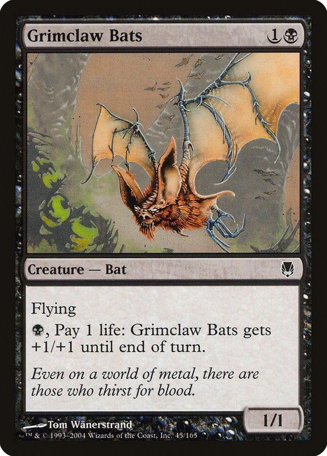 Magic: The Gathering MTG Single Grimclaw Bats [Darksteel]