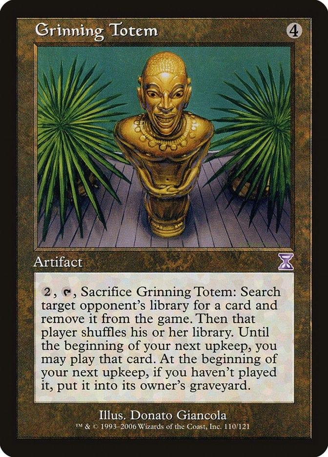 Magic: The Gathering MTG Single Grinning Totem [Time Spiral Timeshifted]