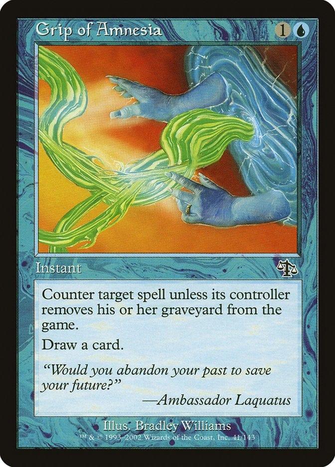 Magic: The Gathering MTG Single Grip of Amnesia [Judgment]