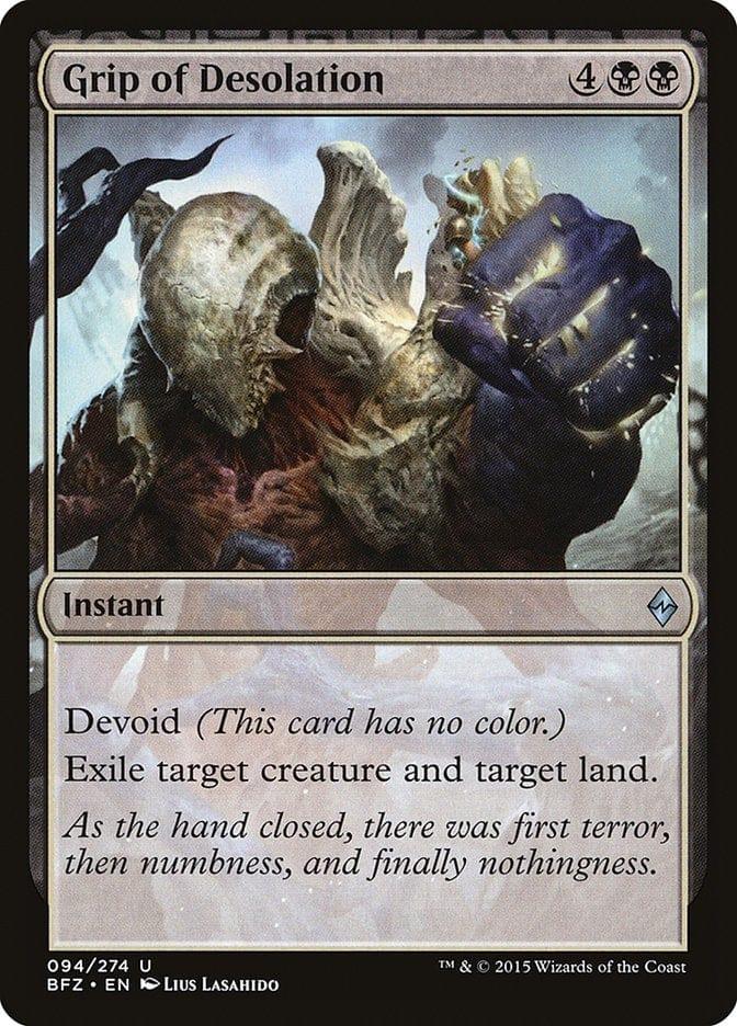 Magic: The Gathering MTG Single Grip of Desolation [Battle for Zendikar]