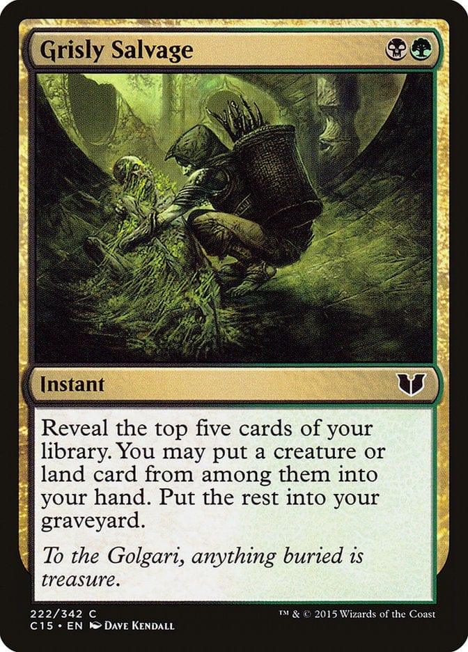 Magic: The Gathering MTG Single Grisly Salvage [Commander 2015]
