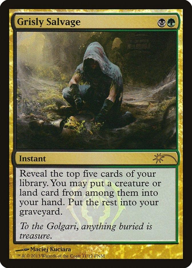 Magic: The Gathering MTG Single Grisly Salvage [Friday Night Magic 2013]