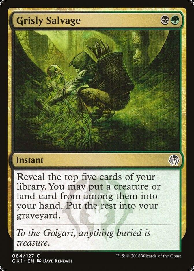 Magic: The Gathering MTG Single Grisly Salvage [Guilds of Ravnica Guild Kit]