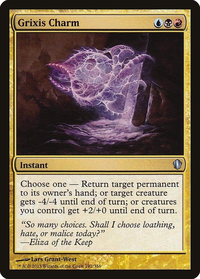 Magic: The Gathering MTG Single Grixis Charm [Commander 2013]