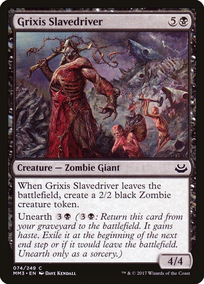 Magic: The Gathering MTG Single Grixis Slavedriver [Modern Masters 2017]