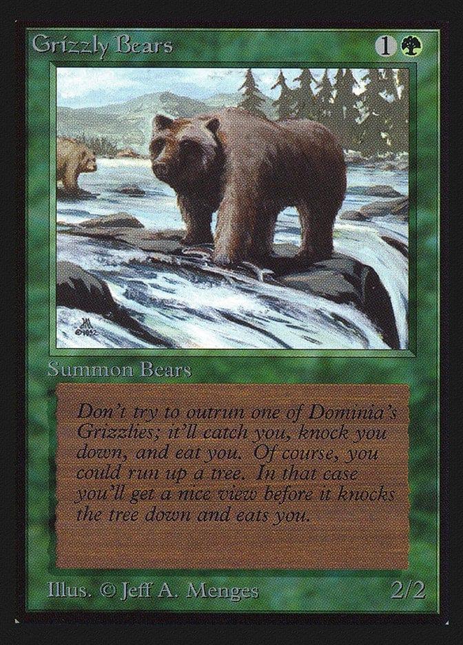Magic: The Gathering MTG Single Grizzly Bears [Collectors’ Edition]