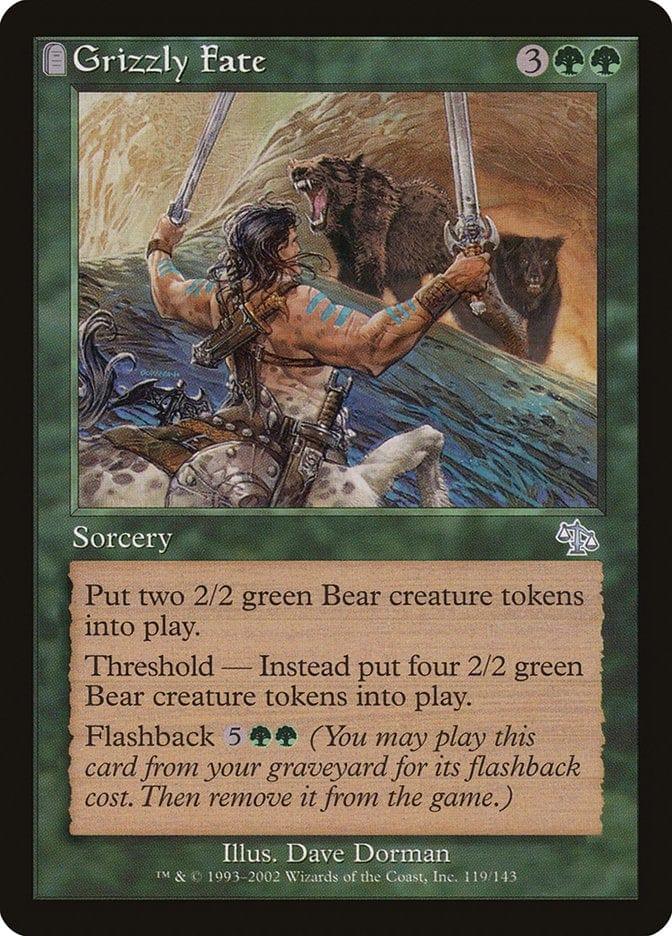 Magic: The Gathering MTG Single Grizzly Fate [Judgment]