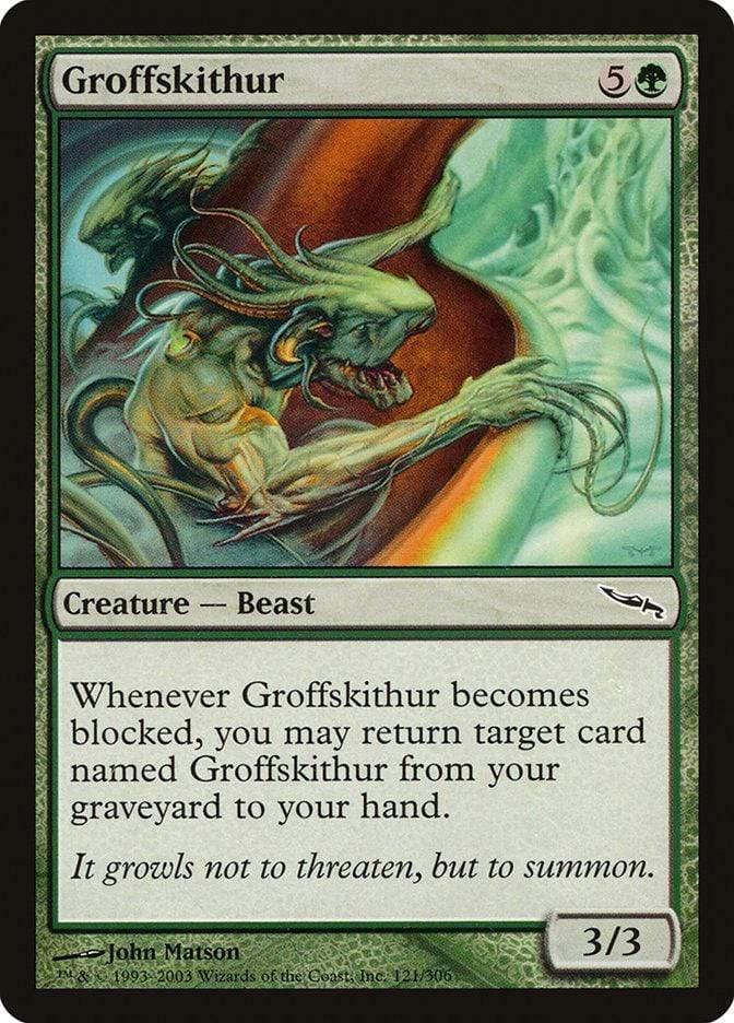 Magic: The Gathering MTG Single Groffskithur [Mirrodin]