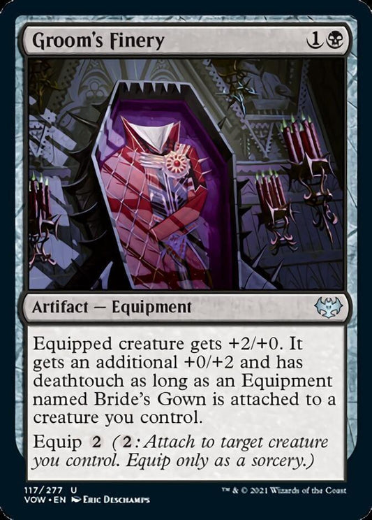 Magic: The Gathering MTG Single Groom's Finery [Innistrad: Crimson Vow]