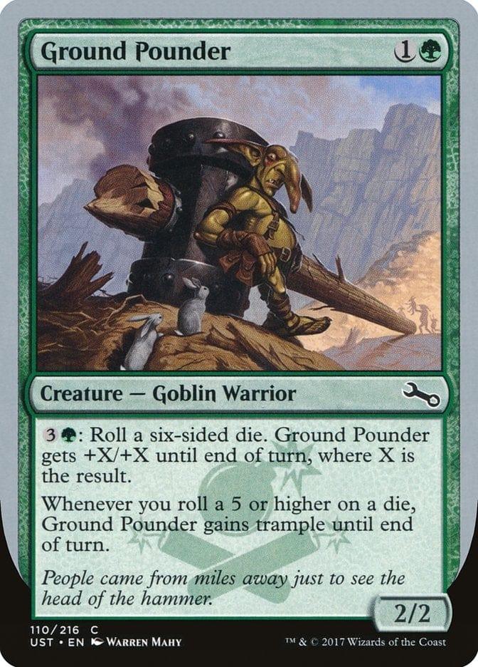 Magic: The Gathering MTG Single Ground Pounder [Unstable]