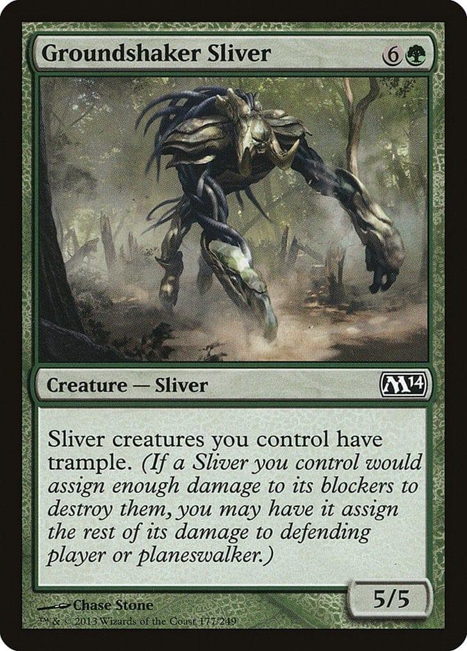 Magic: The Gathering MTG Single Groundshaker Sliver [Magic 2014]