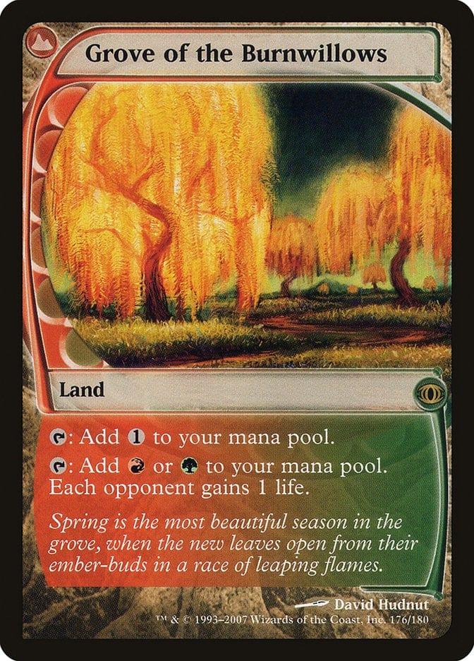 Magic: The Gathering MTG Single Grove of the Burnwillows [Future Sight]