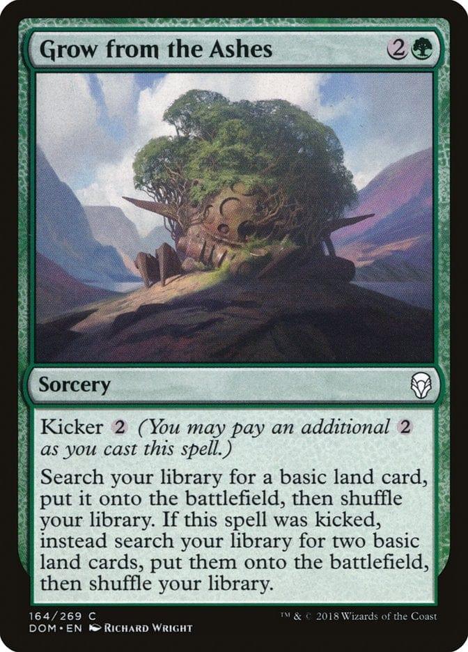 Magic: The Gathering MTG Single Grow from the Ashes [Dominaria]