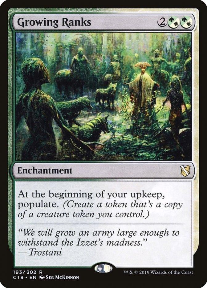 Magic: The Gathering MTG Single Growing Ranks [Commander 2019]