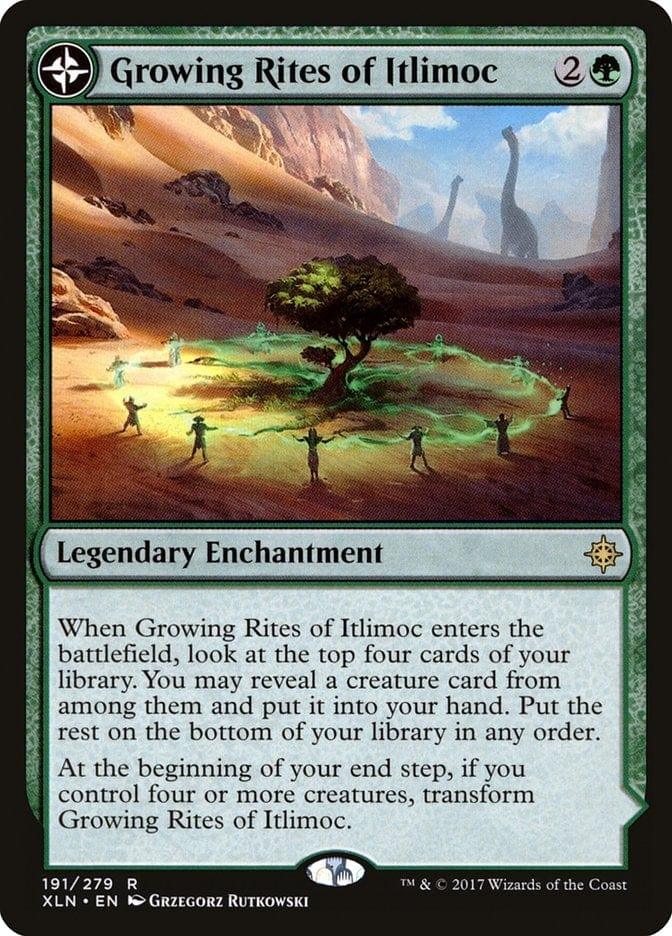 Magic: The Gathering MTG Single Growing Rites of Itlimoc // Itlimoc, Cradle of the Sun [Ixalan]