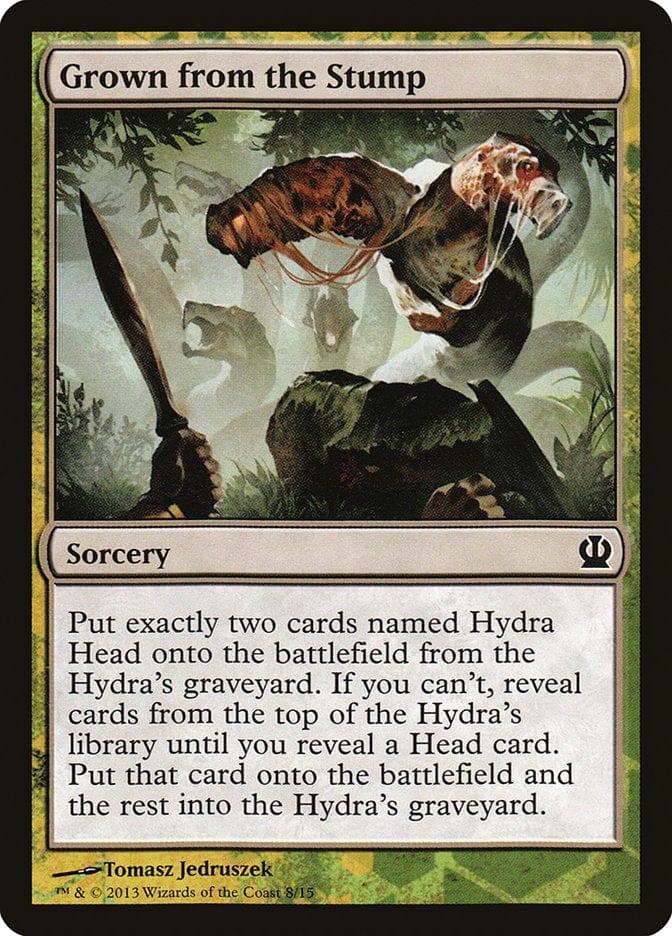 Magic: The Gathering MTG Single Grown from the Stump [Theros Hero's Path]