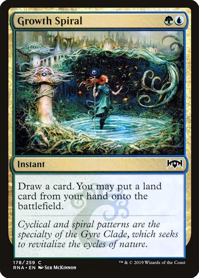 Magic: The Gathering MTG Single Growth Spiral [Ravnica Allegiance]
