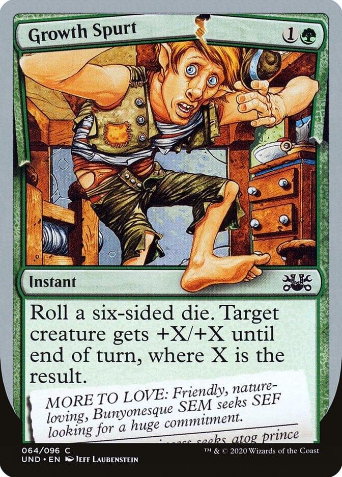Magic: The Gathering MTG Single Growth Spurt [Unsanctioned]