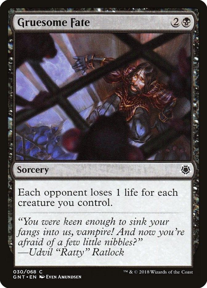 Magic: The Gathering MTG Single Gruesome Fate [Game Night]