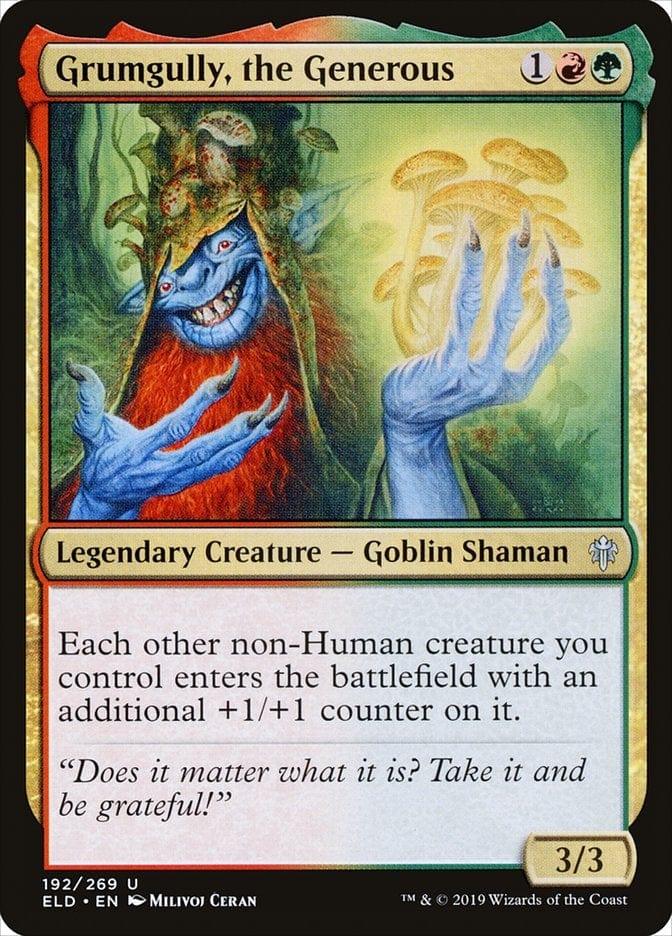 Magic: The Gathering MTG Single Grumgully, the Generous [Throne of Eldraine]