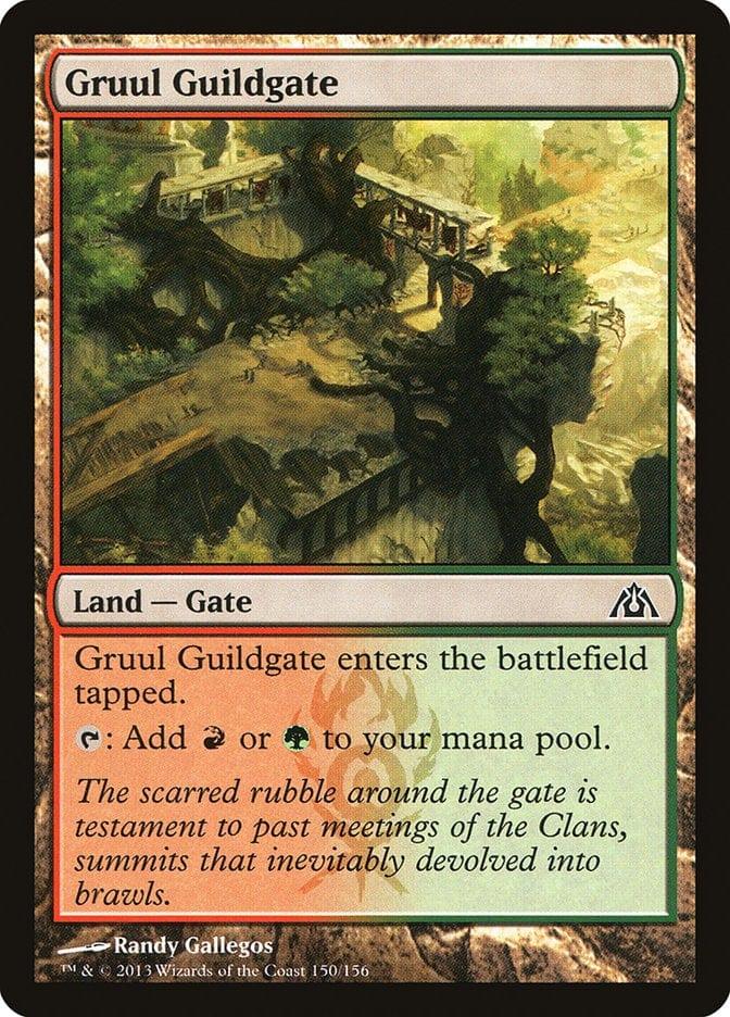Magic: The Gathering MTG Single Gruul Guildgate [Dragon's Maze]