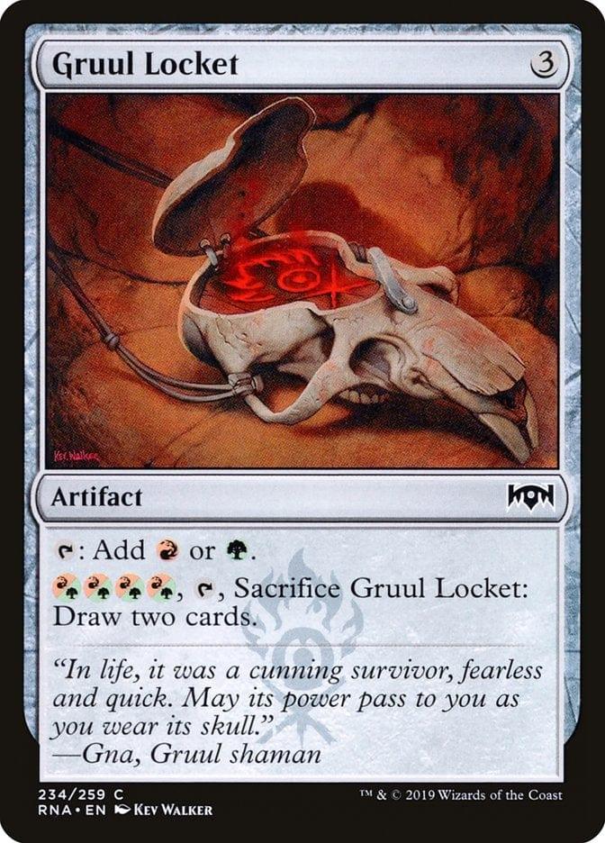 Magic: The Gathering MTG Single Gruul Locket [Ravnica Allegiance]