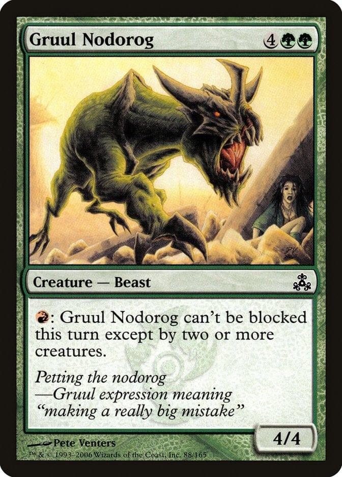 Magic: The Gathering MTG Single Gruul Nodorog [Guildpact]