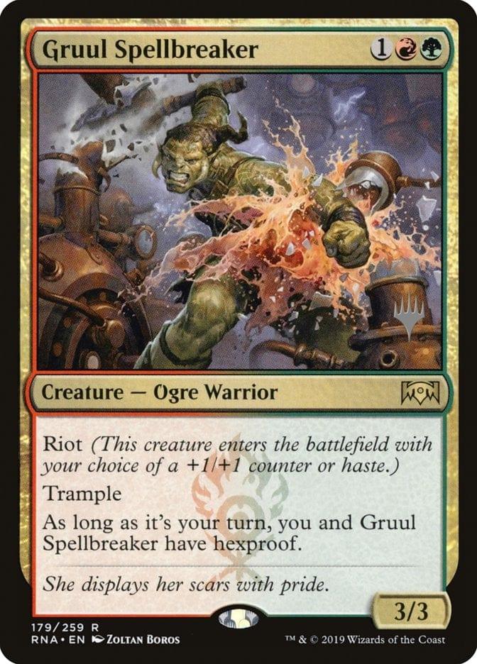 Magic: The Gathering MTG Single Gruul Spellbreaker (Promo Pack) [Ravnica Allegiance Promos]