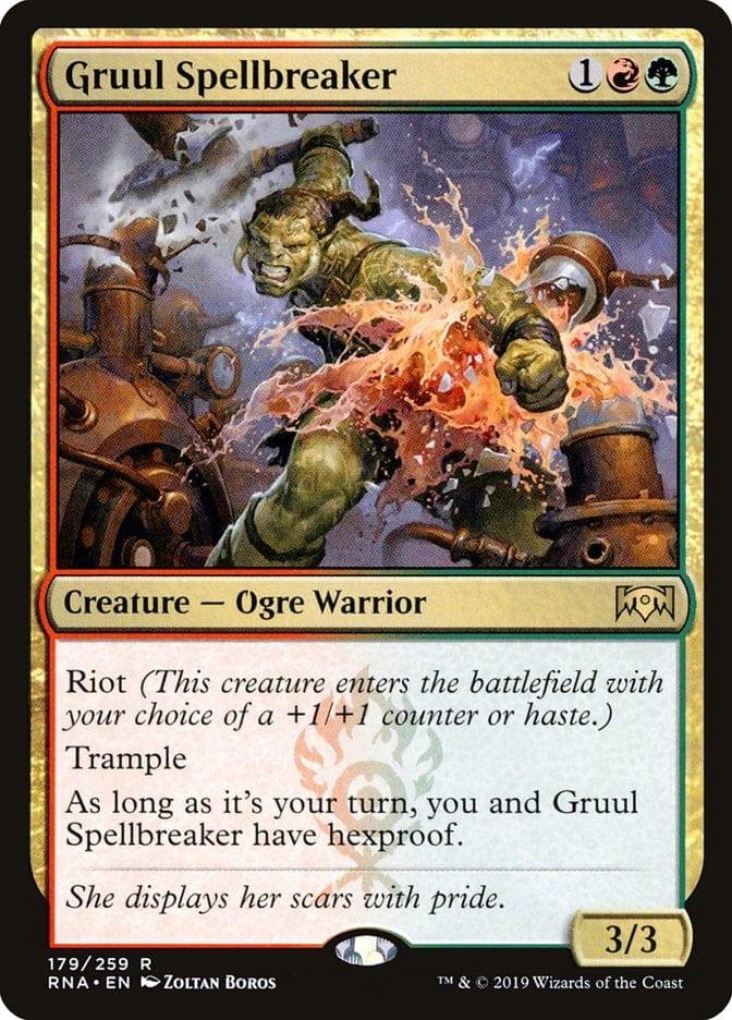Magic: The Gathering MTG Single Gruul Spellbreaker [Ravnica Allegiance]