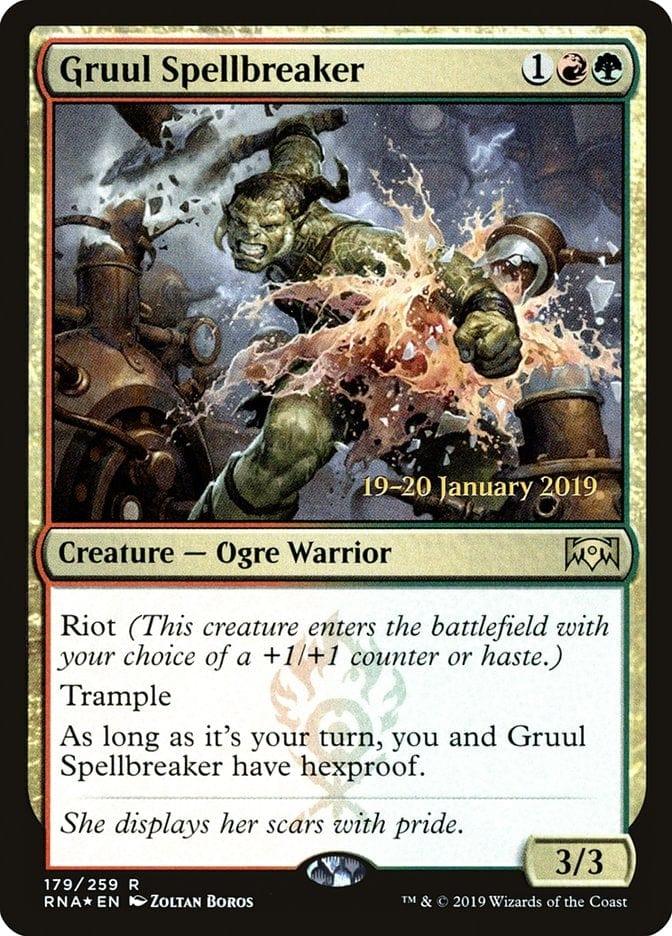 Magic: The Gathering MTG Single Gruul Spellbreaker [Ravnica Allegiance Prerelease Promos]