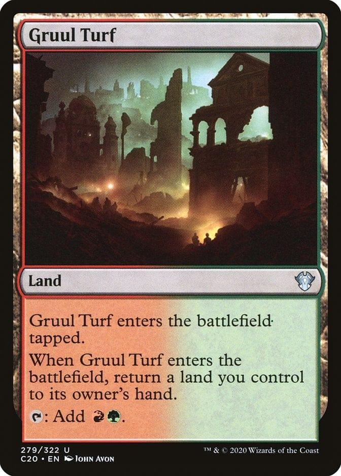 Magic: The Gathering MTG Single Gruul Turf [Commander 2020]