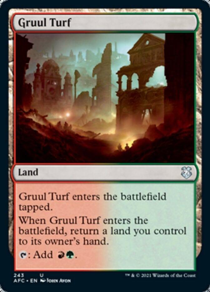 Magic: The Gathering MTG Single Gruul Turf [Dungeons & Dragons: Adventures in the Forgotten Realms Commander]
