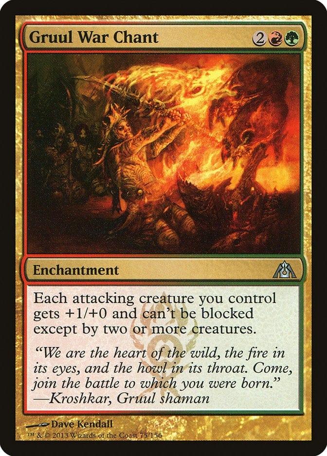 Magic: The Gathering MTG Single Gruul War Chant [Dragon's Maze]
